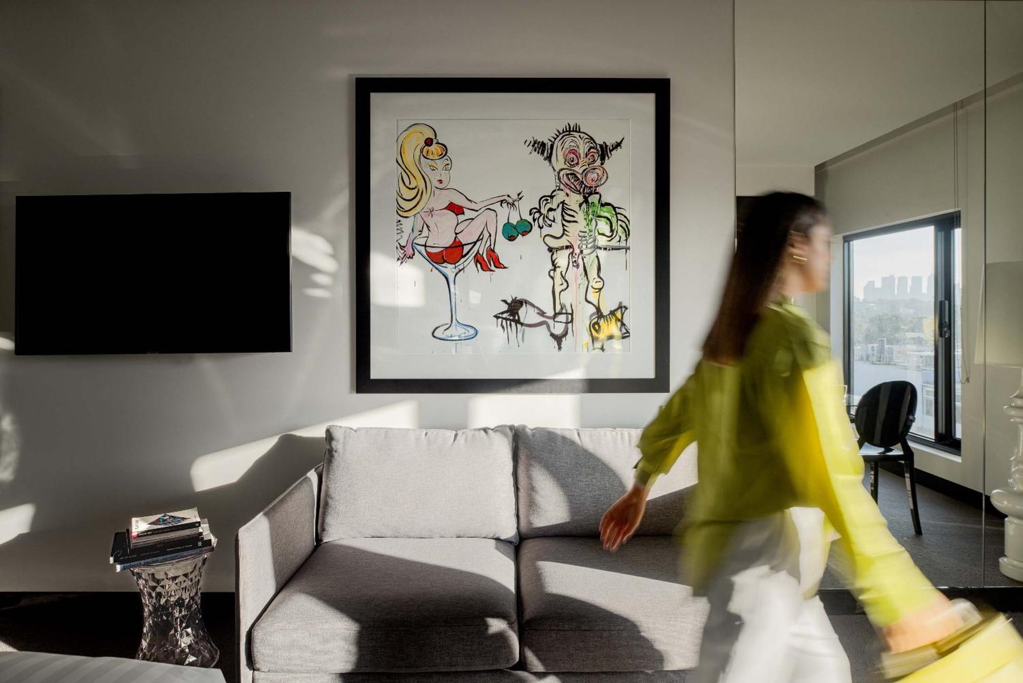 The Cullen Melbourne - Art Series Extérieur photo The interior of the apartment